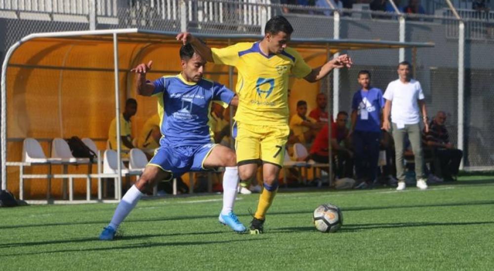 الزوايدة فاز على خدمات دير البلح بهدفين نظيفين