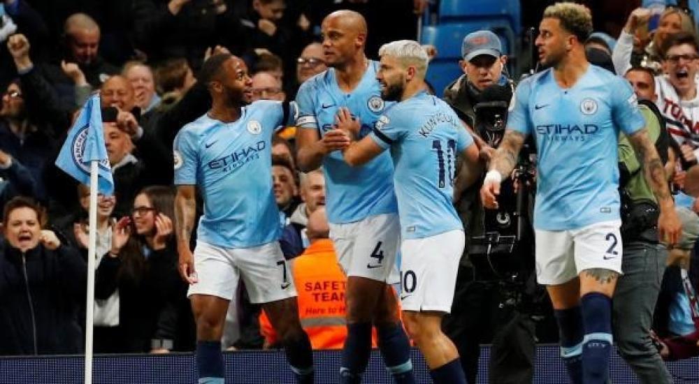 لاعبو مانشستر سيتي