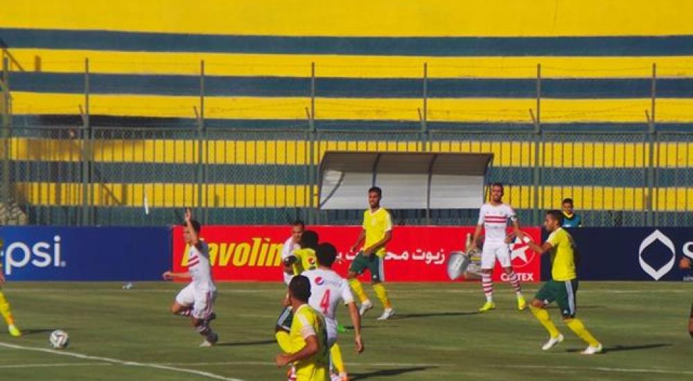 الزمالك تعادل مع الجونة بهدف لمثله