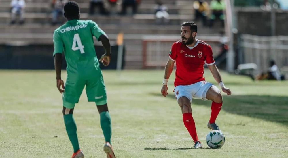 جانب من المباراة