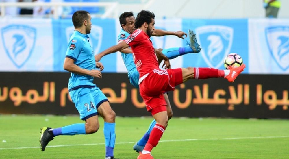 الجزيرة فاز على حتا بخماسية نظيفة