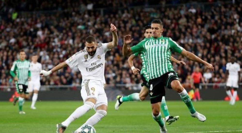 ريال مدريد تعادل مع بيتيس بدون أهداف