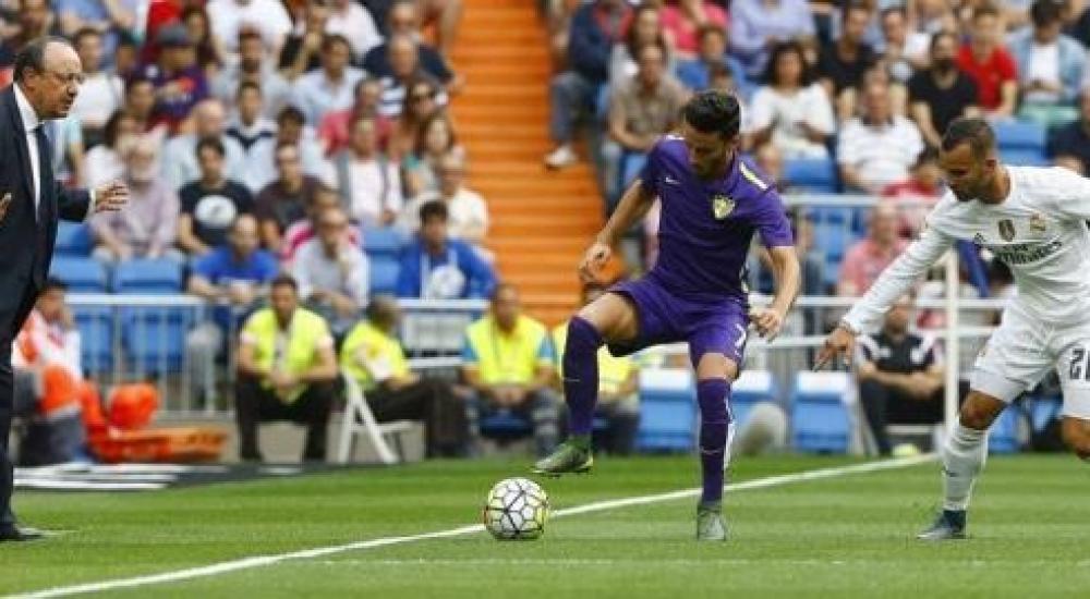 ريال مدريد تعادل مع ملقا بدون أهداف