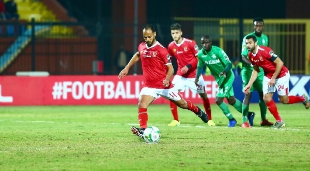 وليد سليمان سجل هدفي الأهلي