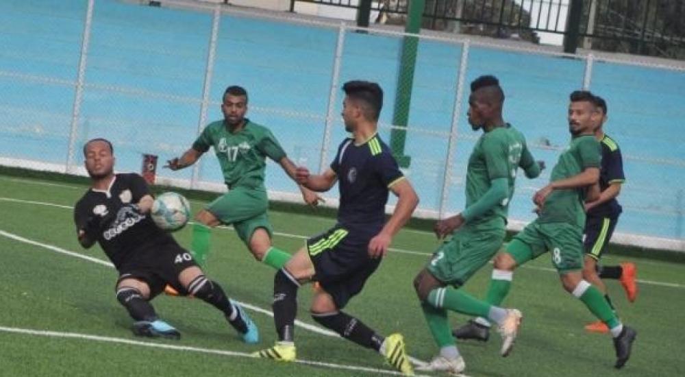 جانب من المباراة