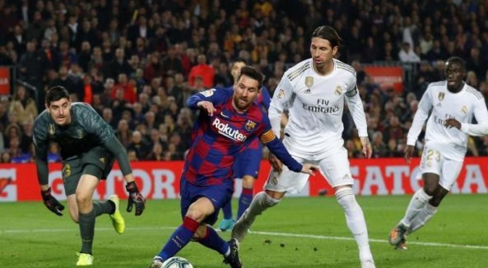 جانب من المباراة