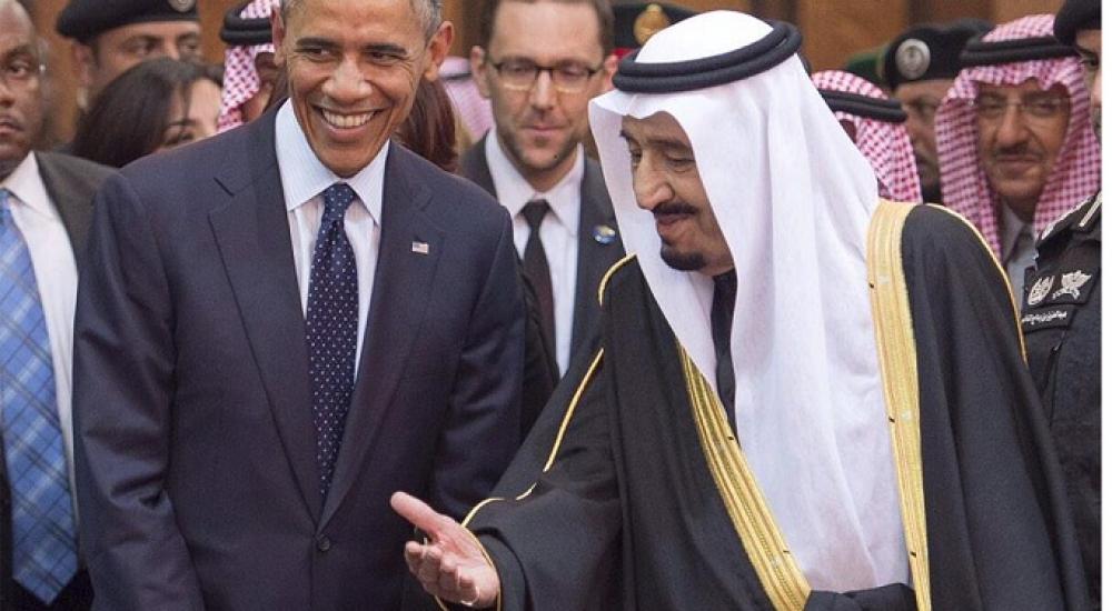 الملك سلمان يستقبل اوباما