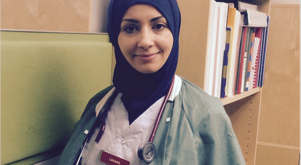 الطبيبة الفلسطينية هالة عبد الكريم قطناني