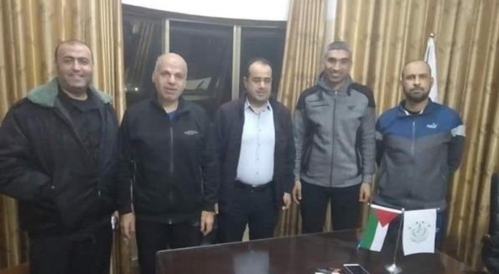 سامي سالم مع إدارة الصداقة