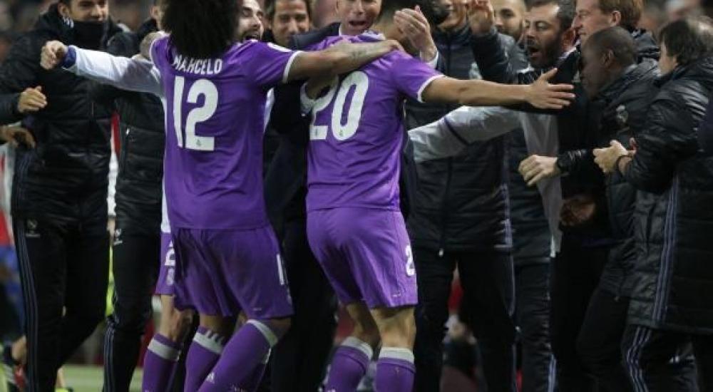 فرحة ريال مدريد بالوصول للمباراة رقم 40 دون هزيمة
