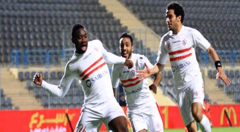 مايوكا سجل الهدف الأول للزمالك