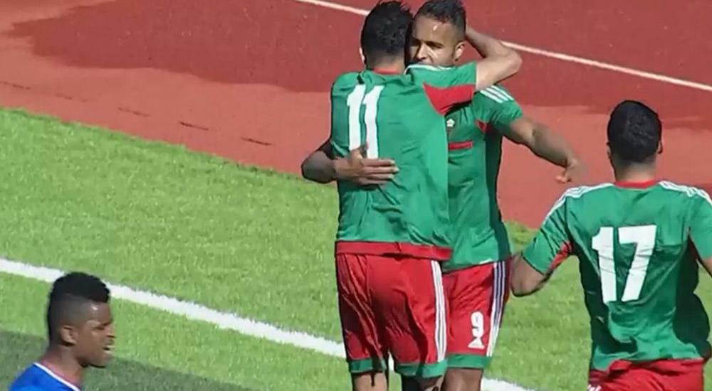 يوسف العربي سجل هدف المباراة الوحيد