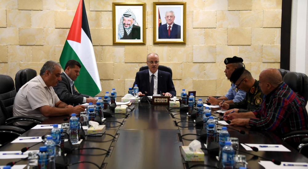 الحمدالله يبحث مع مدراء عمليات الأمن آخر التطورات الميدانية