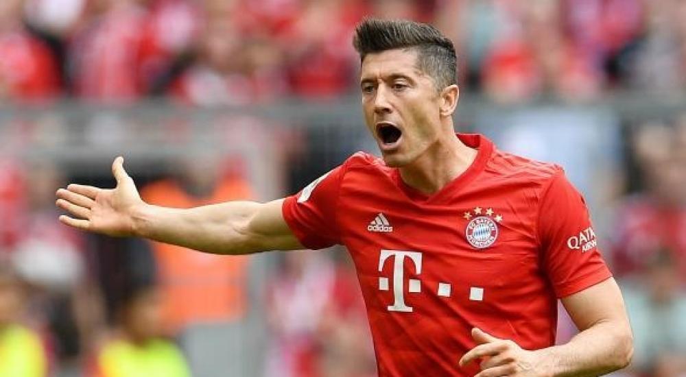 سجل ليفاندوفسكي 22 هدفًا هذا الموسم