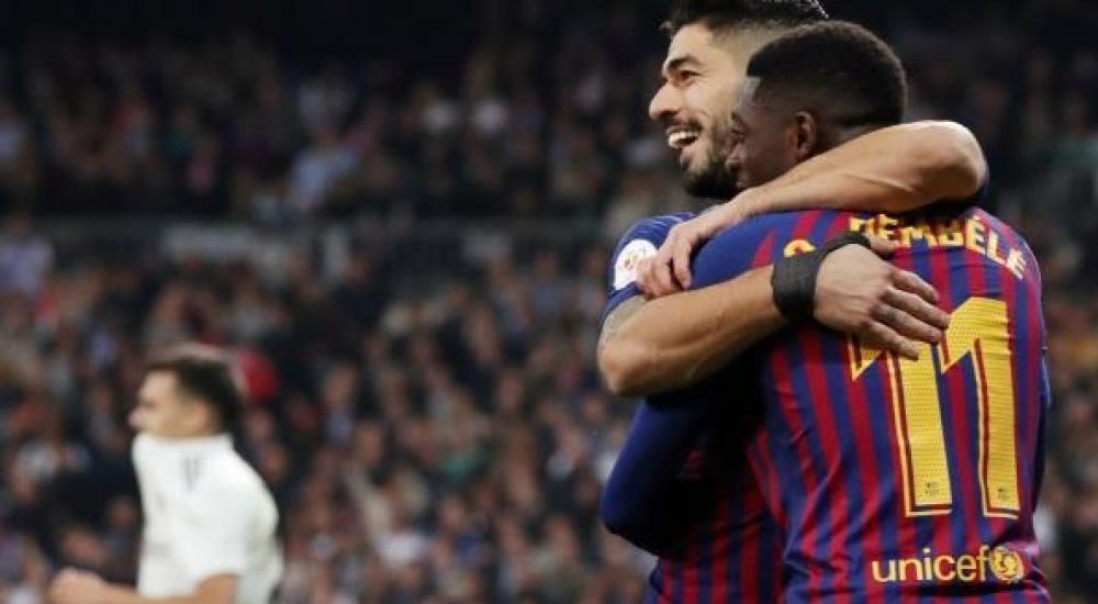 سواريز سجل هدفين في اللقاء