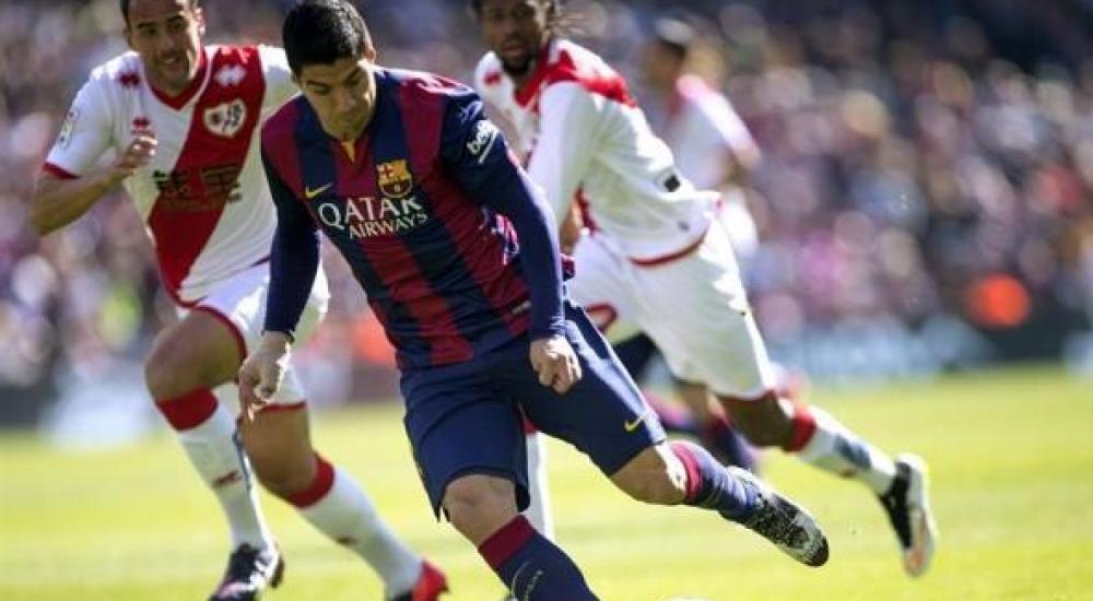 برشلونة فاز في مباراة بيتية على رايو فاليكانو