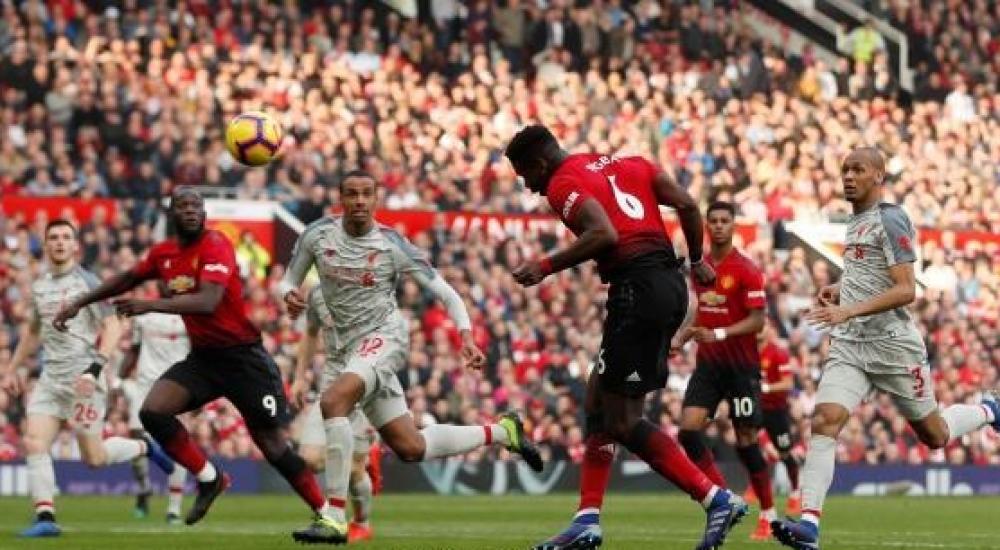 جانب من المباراة