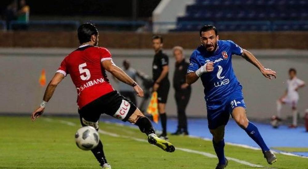 جانب من المباراة