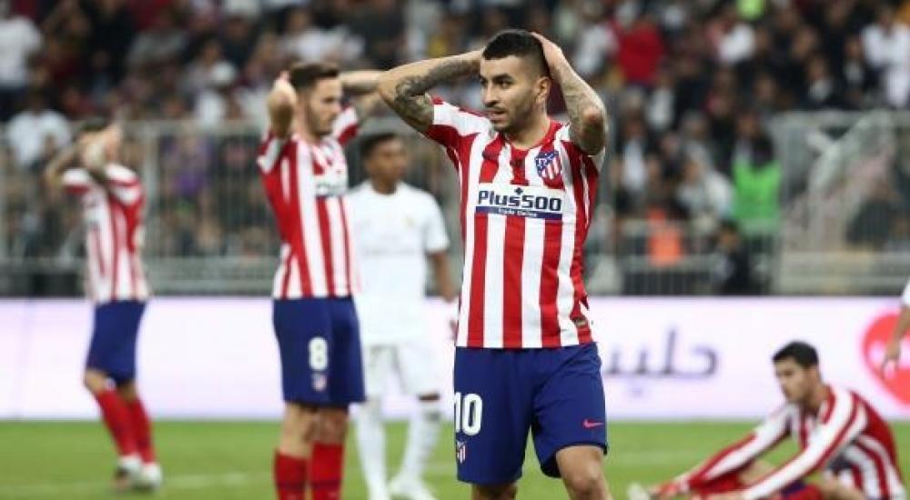 حزن لاعبي أتلتيكو مدريد