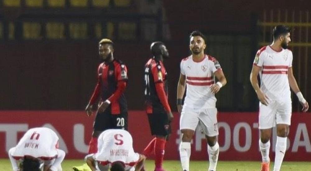 الزمالك فاز بهدفين نظيفين