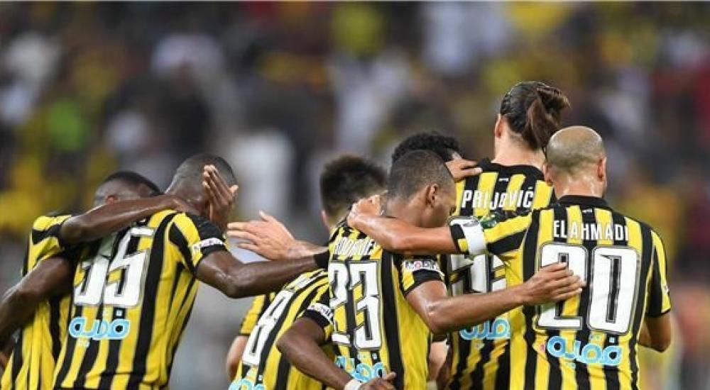 فرحة لاعبي الاتحاد