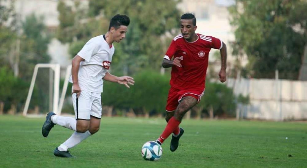 جانب من المباراة