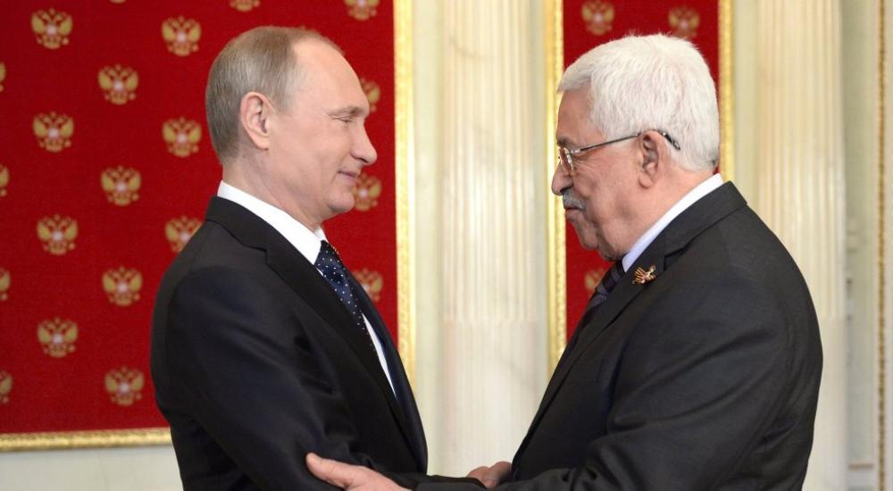 الرئيسان الروسي والفلسطيني
