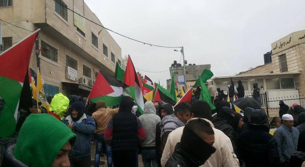 جانب من تشييع الشهداء