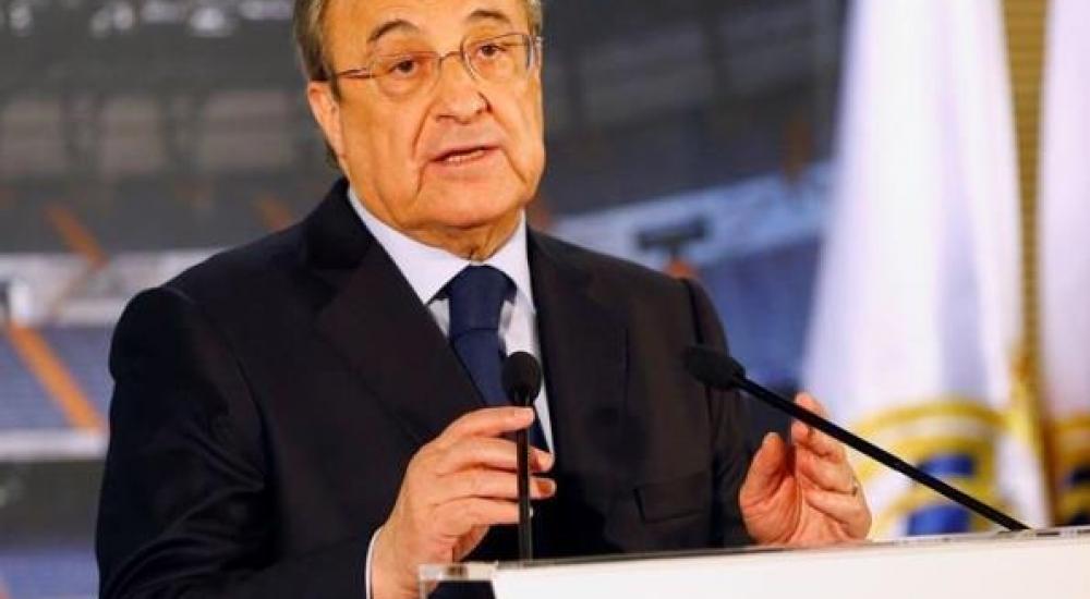 فلورنتينو بيريز رئيس ريال مدريد