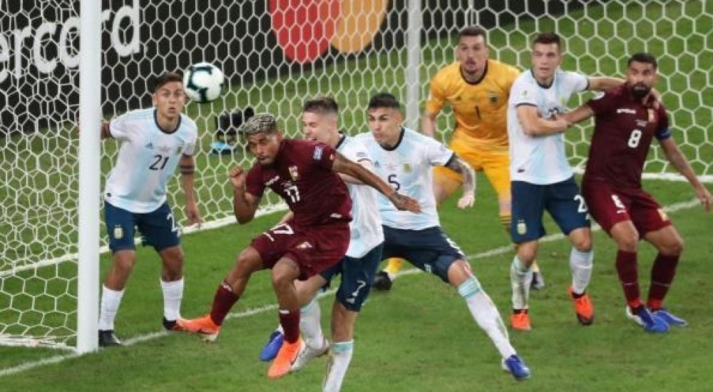 جانب من المباراة