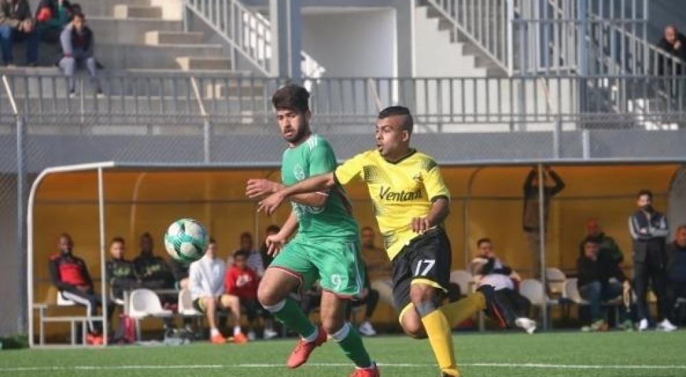 جانب من المباراة