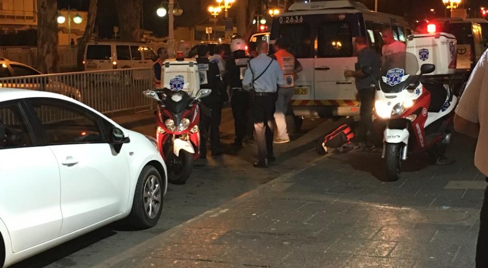 مكان عملية الطعن في نهاريا المحتلة