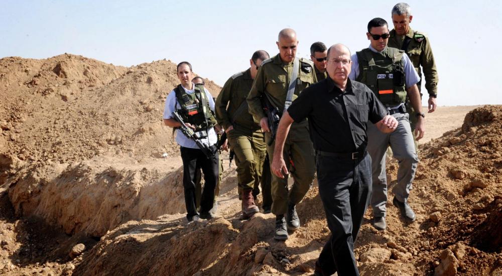 وزير الجيش الاسرائيلي موشيه يعلون