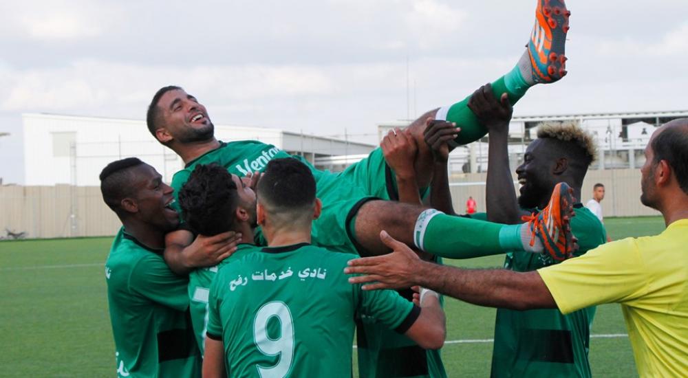 خدمات رفح اكتسح غزة الرياضي بثلاثية لهدف