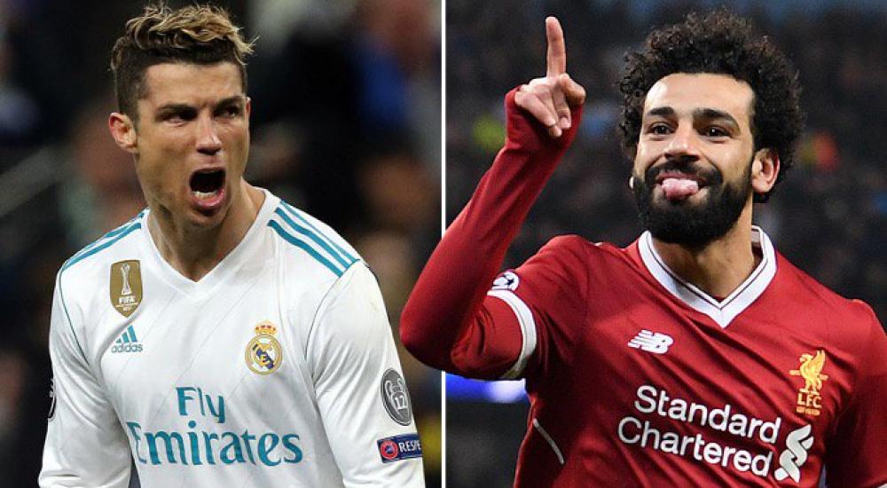 محمد صلاح ورونالدو