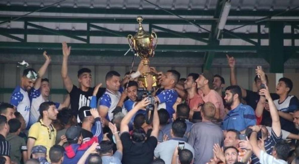 شباب رفح متوجاً بالكأس