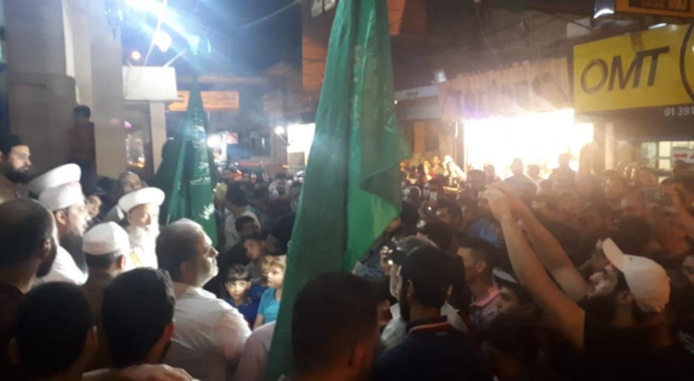 تظاهرة عين الحلوة (2)