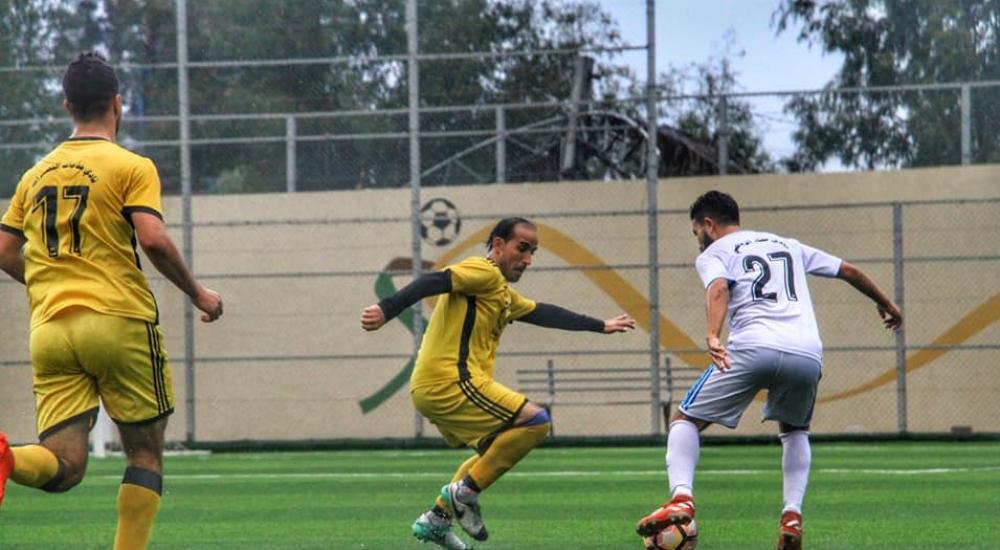 نماء فاز بثلاثية نظيفة على خدمات النصيرات