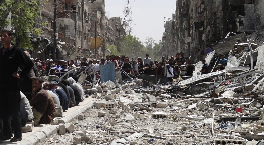 عدد الضحايا في مخيم اليرموك قد بلغ (1200) ضحية