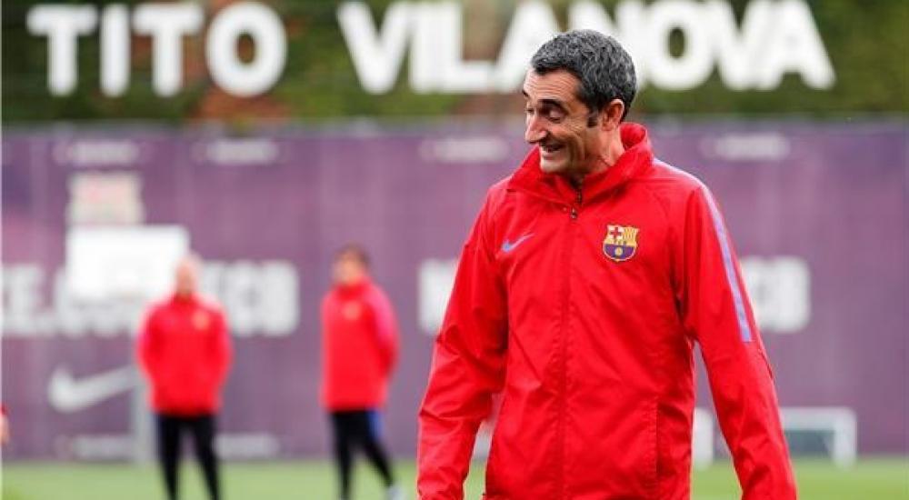 المدير الفني لبرشلونة إرنستو فالفيردي