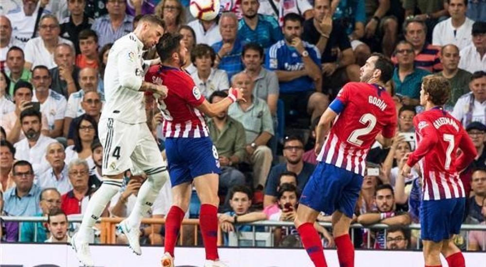جانب من ديربي مدريد