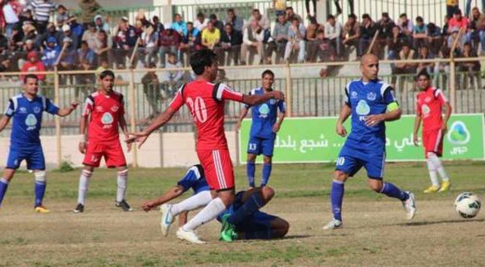 شباب رفح فاز على خدمات خانيونس بهدف نظيف