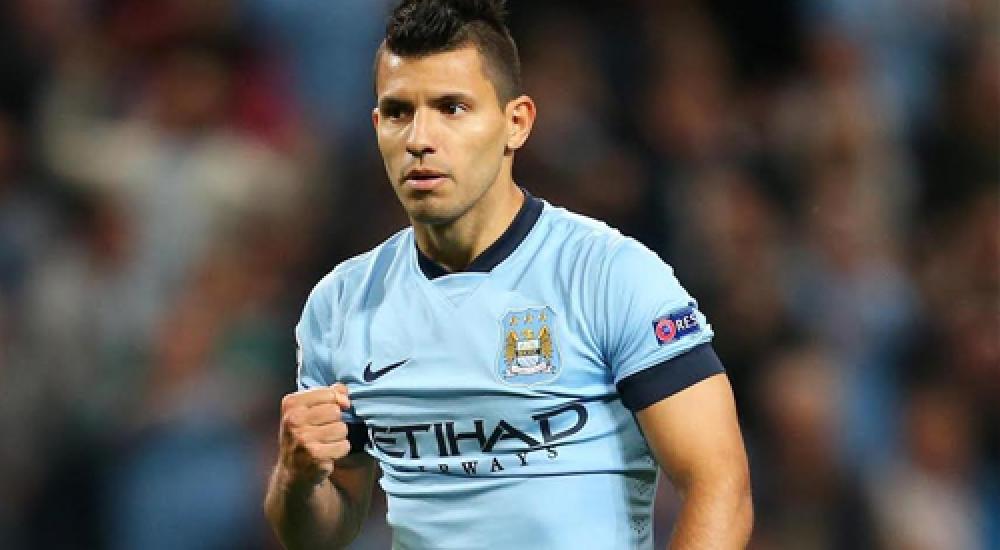 الأرجنتيني سيرجيو أجويرو مهاجم مانشستر سيتي