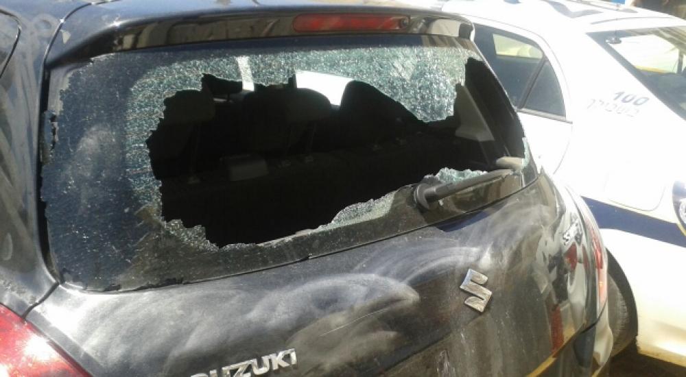 سيارة الضابط الإسرائيلي