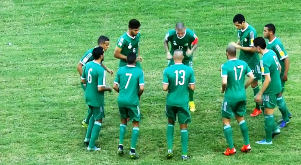الجزائر فازت بسباعية لهدف