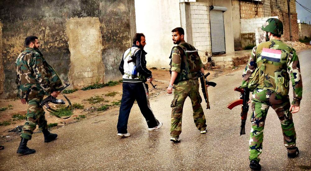 مقاتلون من لواء القدس