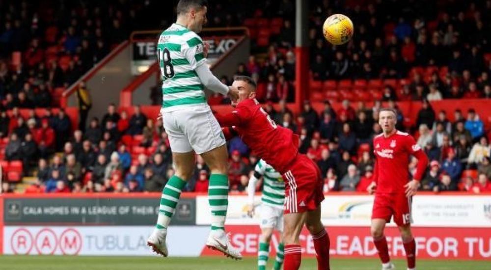 سيلتيك فاز على أبردين بثلاثية نظيفة