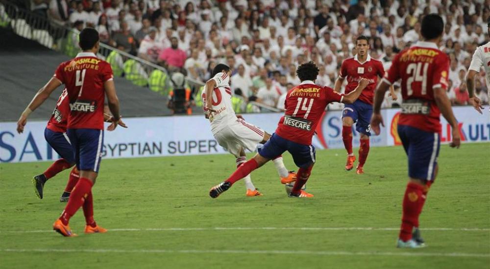 جانب من المباراة