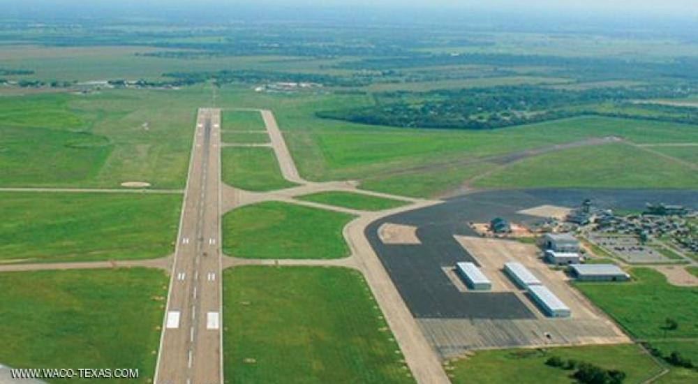 صورة جوية لمطار واكور ريجينال في تكساس