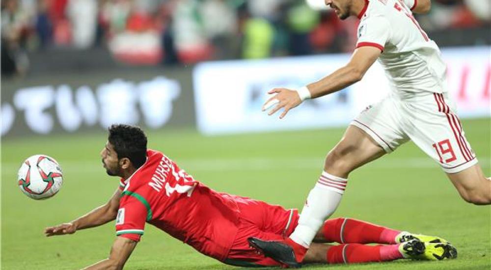 جانب من مباراة إيران وعُمان